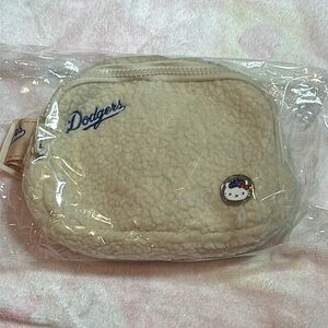 hello kitty dodgers fanny pack